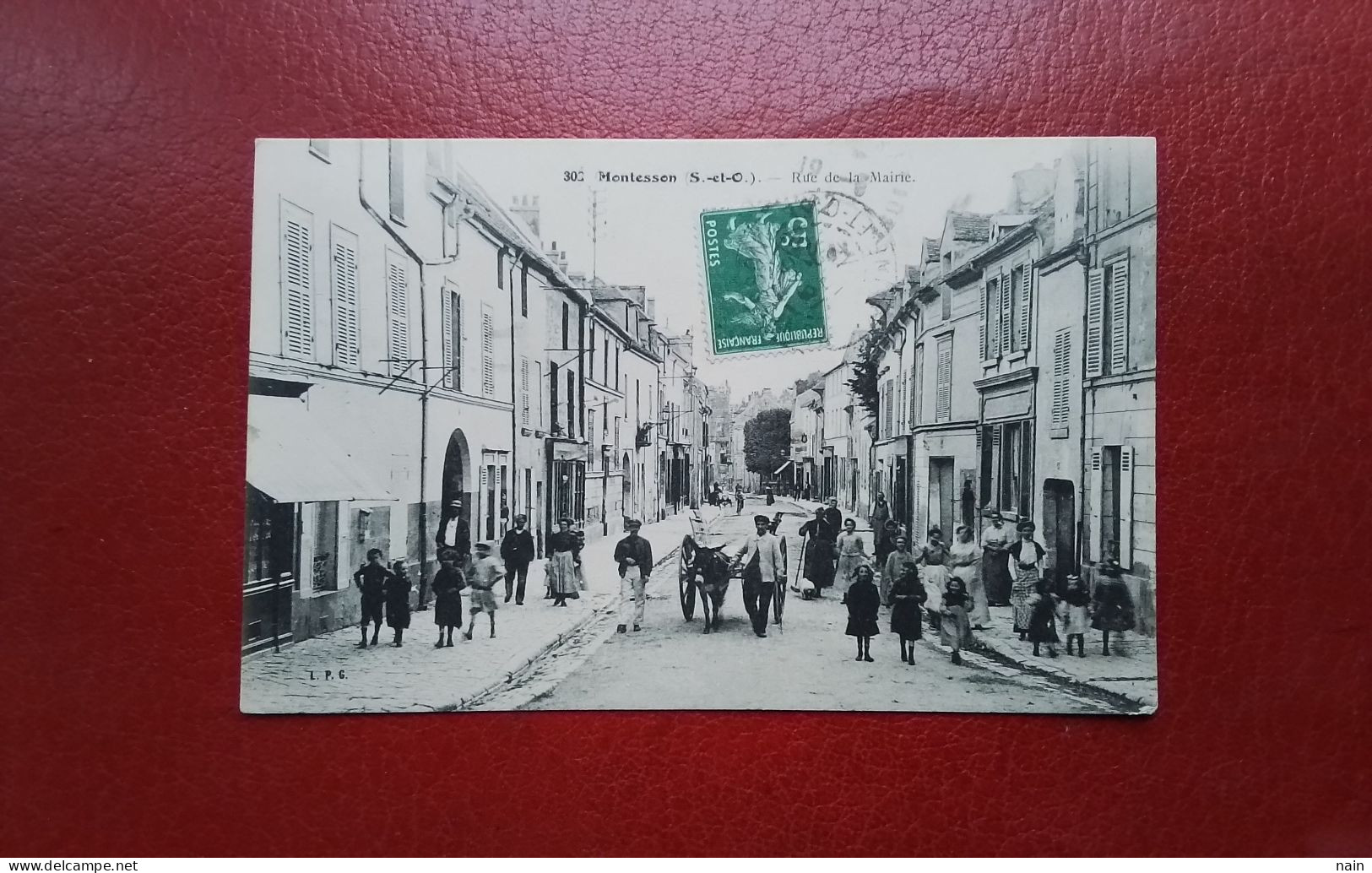 78 - MONTESSON - " RUE DE LA MAIRIE " - - - " PLAN RARE " - - - Montesson