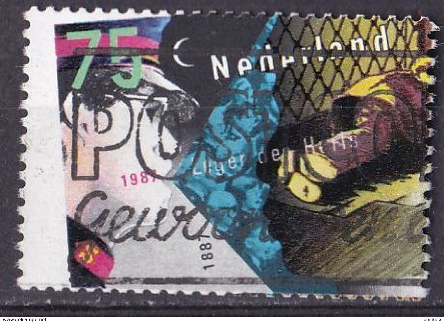 Niederlande Marke Von 1987 O/used (A4-12) - Gebraucht