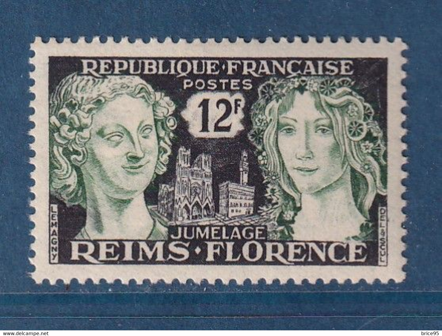 France - YT Nº 1061 ** - Neuf Sans Charnière - 1956 - Nuovi