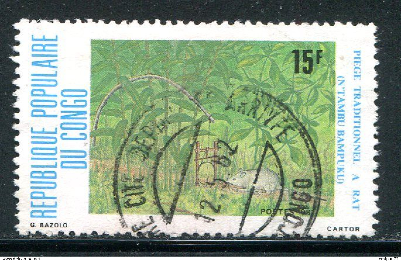 CONGO- Y&T N°625- Oblitéré - Used