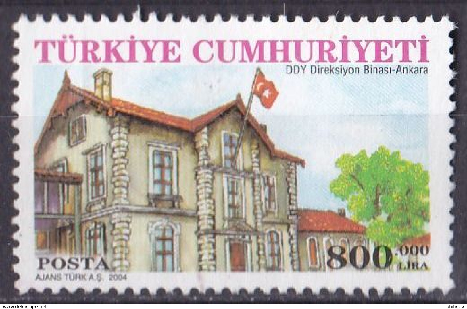 Türkei Marke Von 2004 O/used (A4-12) - Used Stamps