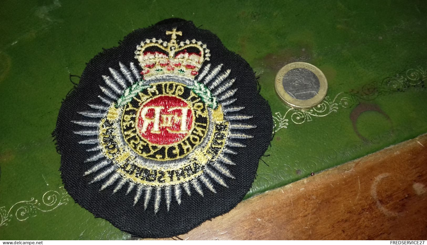 B13/ ROYAL ARMY SERVICE CORPS - Ecussons Tissu