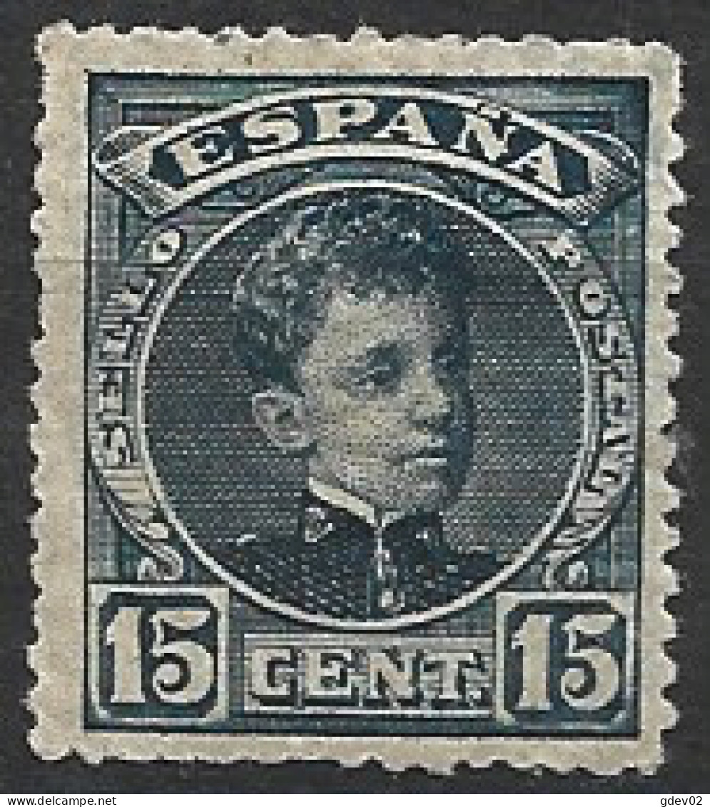 ES0244SACF-L4478STAN.España. Spain.Espagne.ALFONSO Xlll .1901/1 (Ed 244*) Con Charnela. - Plaatfouten & Curiosa