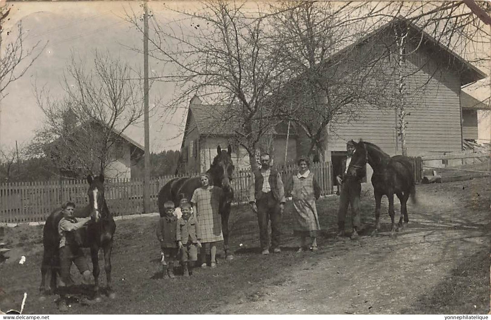 TOP - SUISSE - VD - VAUD - PALÉZIEUX ? à Vérifier - Carte Photo à Identifier (Sui-225) - Palézieux