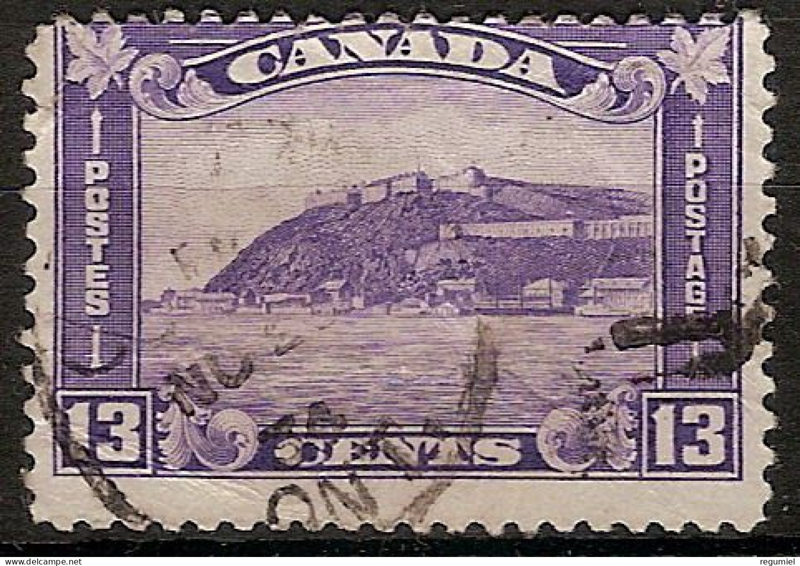 Canada U  167 (o) Usado. 1932 - Usados