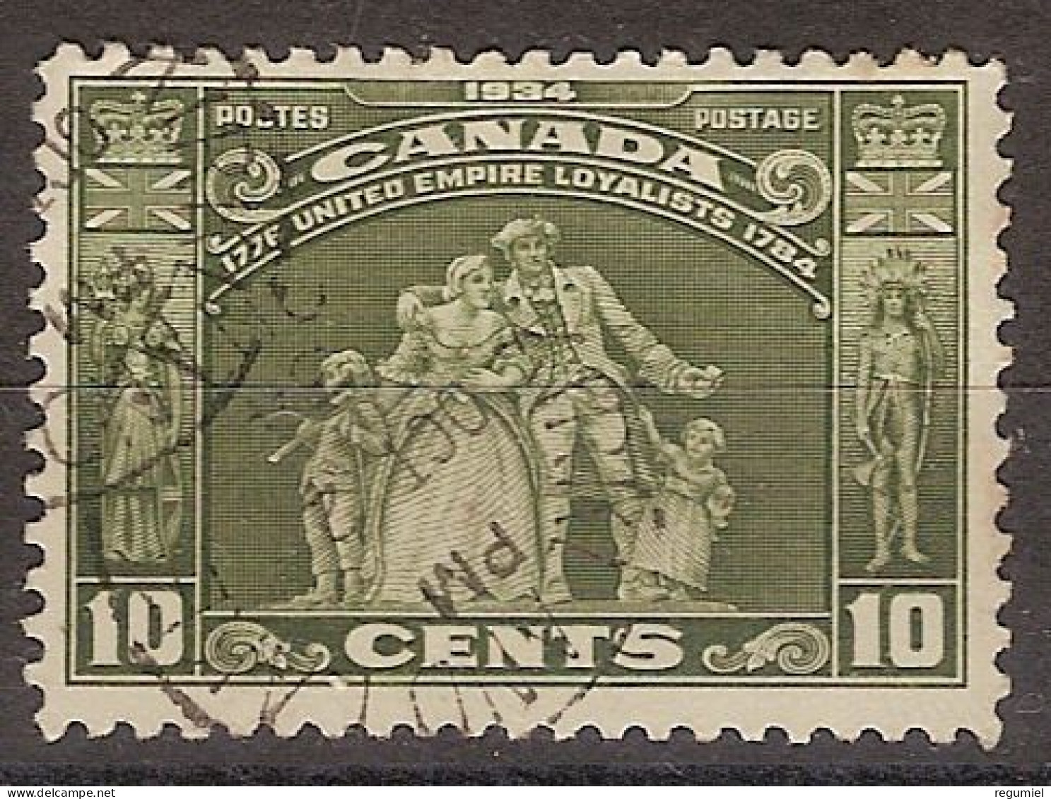 Canada U  171 (o) Usado. 1934 - Gebraucht