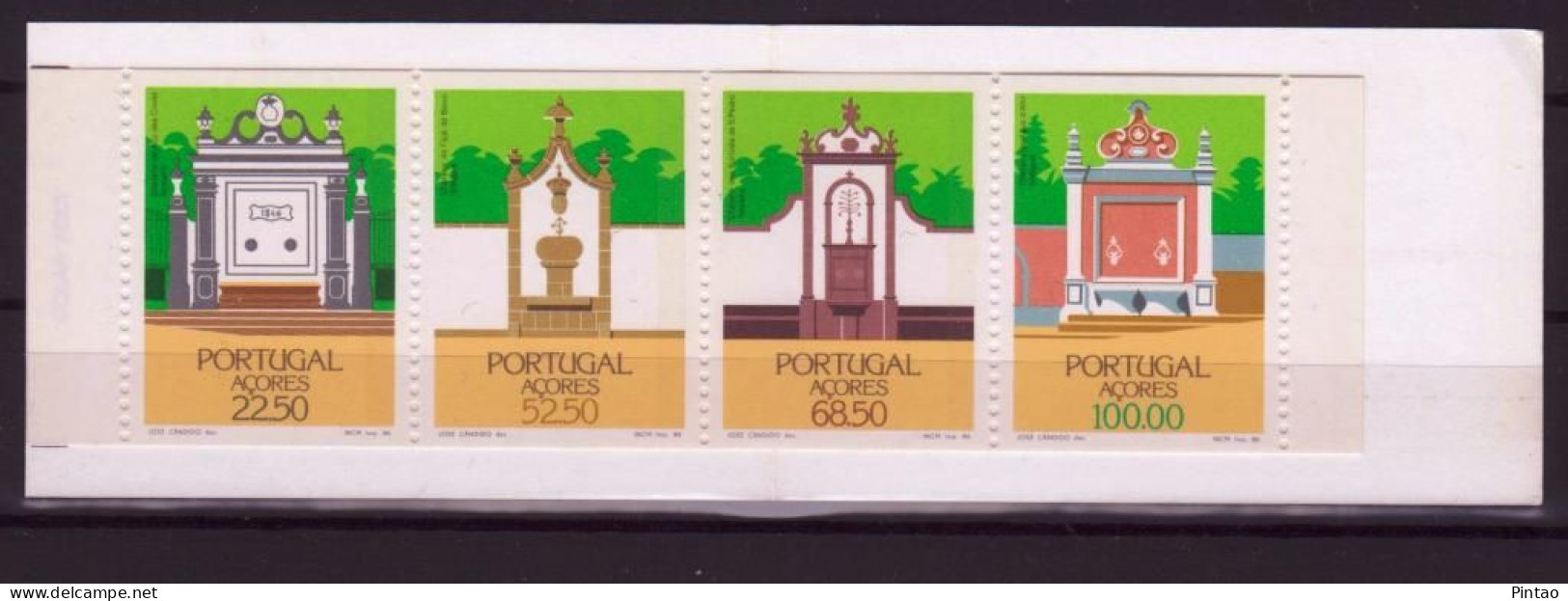 PTC027- Portugal 1986- Caderneta 46 -  MNH - Carnets