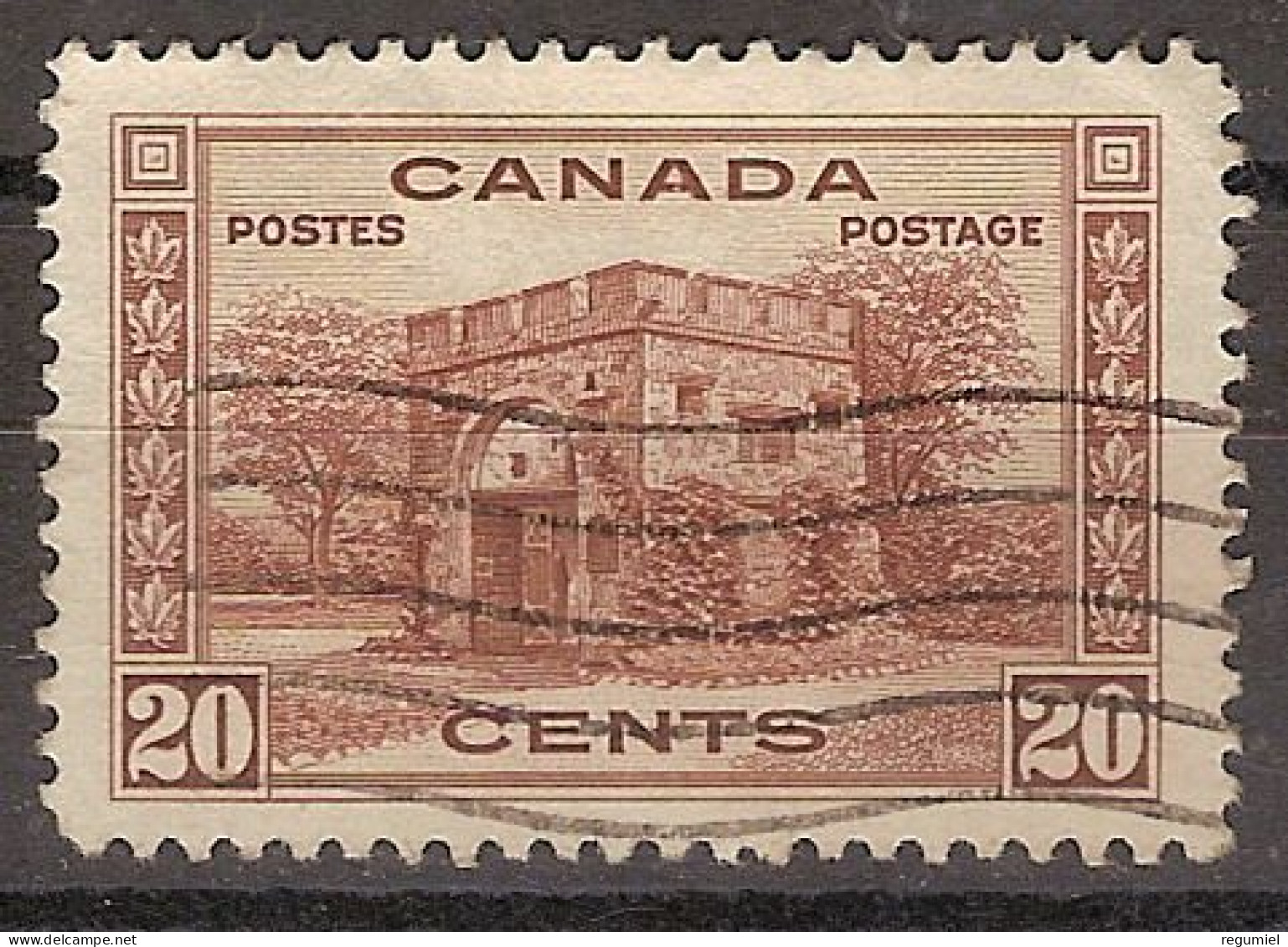 Canada U  199 (o) Usado. 1938 - Usados