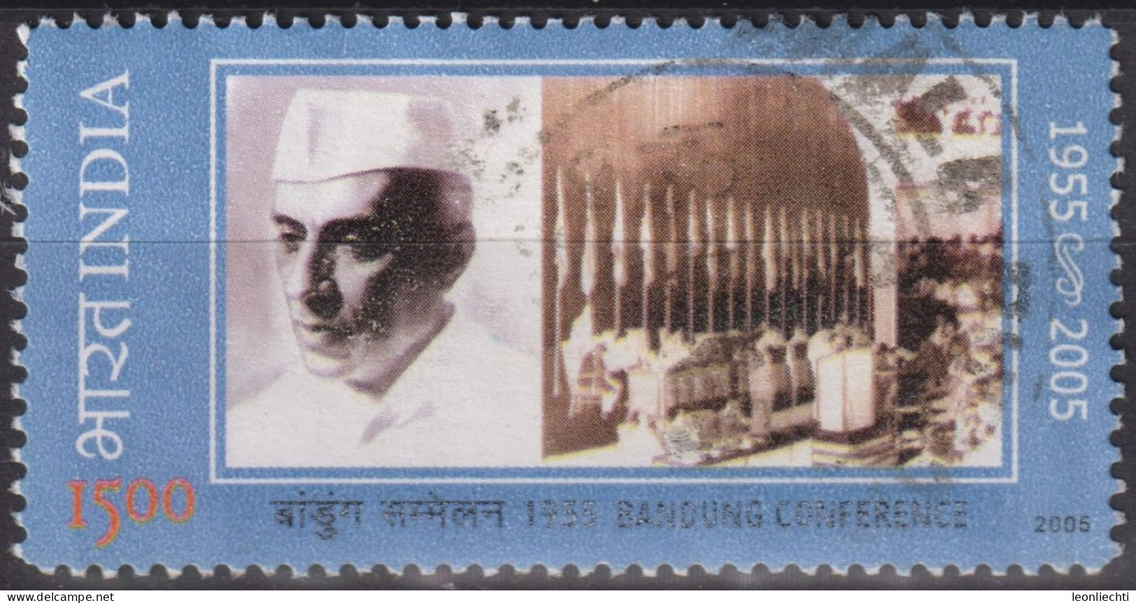 2005 Indien ° Mi:IN 2088, Sn:IN 2105, Yt:IN 1853, 50th Anniversary Of Bandung Conference - Used Stamps