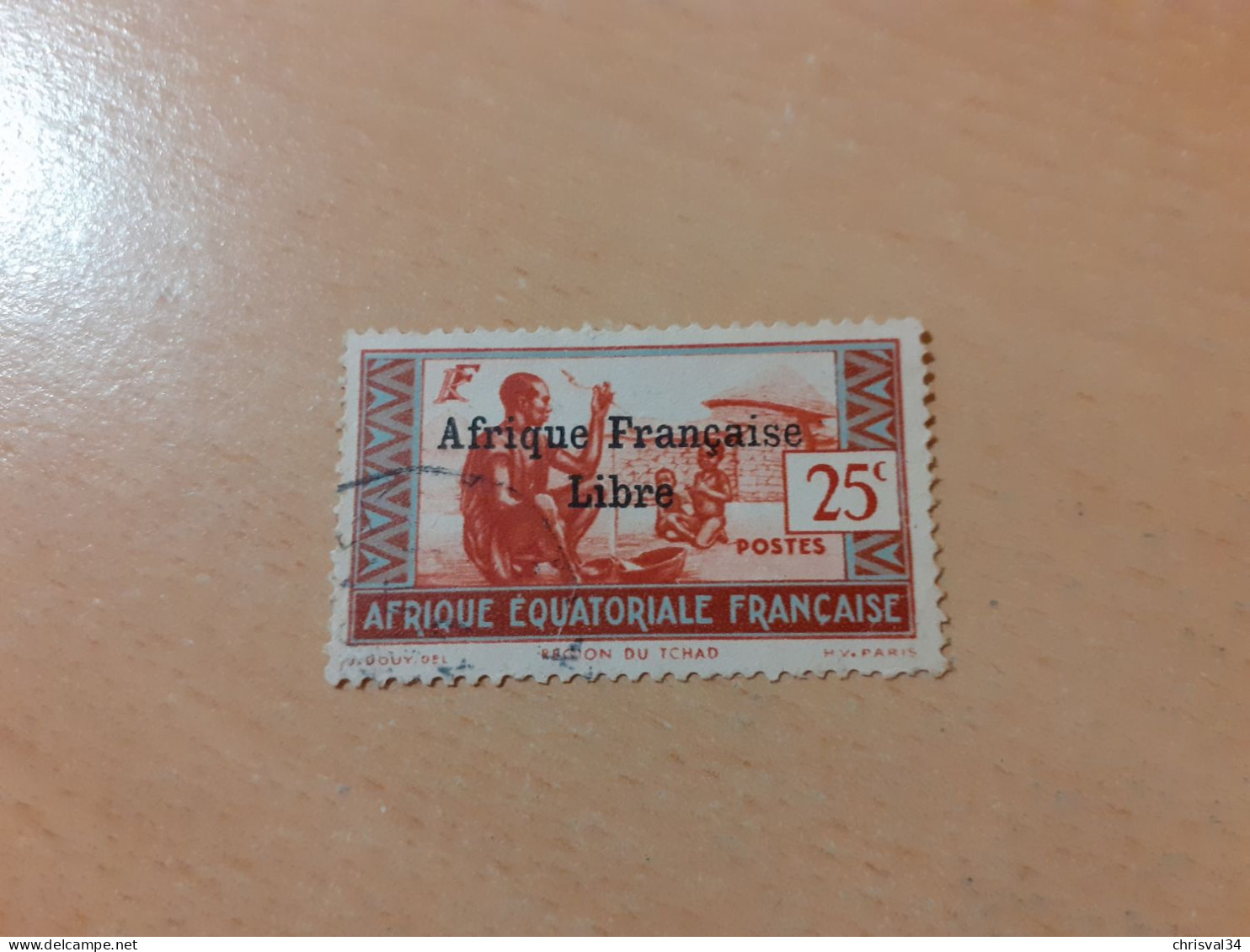 TIMBRE   A.E.F  FRANCE  LIBRE  N  163    COTE 8,00  EUROS   OBLITERE - Usados