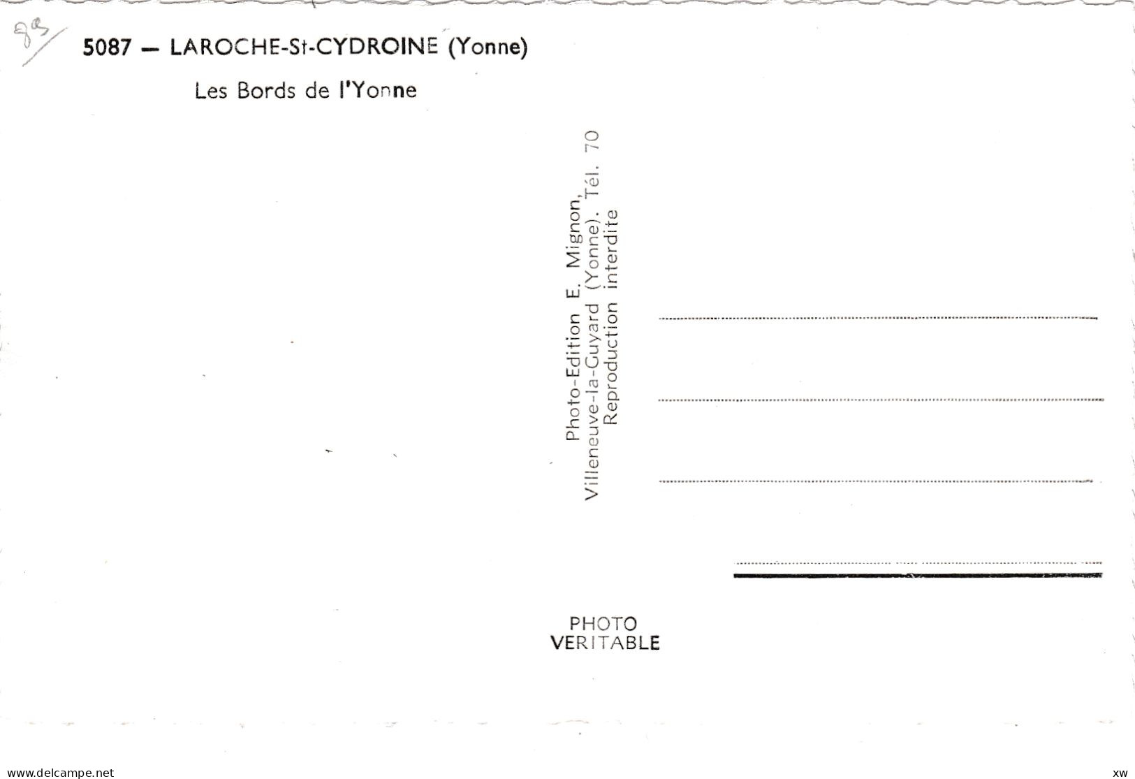 LAROCHE-SAINT-CYDROINE -89- CPSM - Les Bords De L'Yonne - A17816/17 - Laroche Saint Cydroine