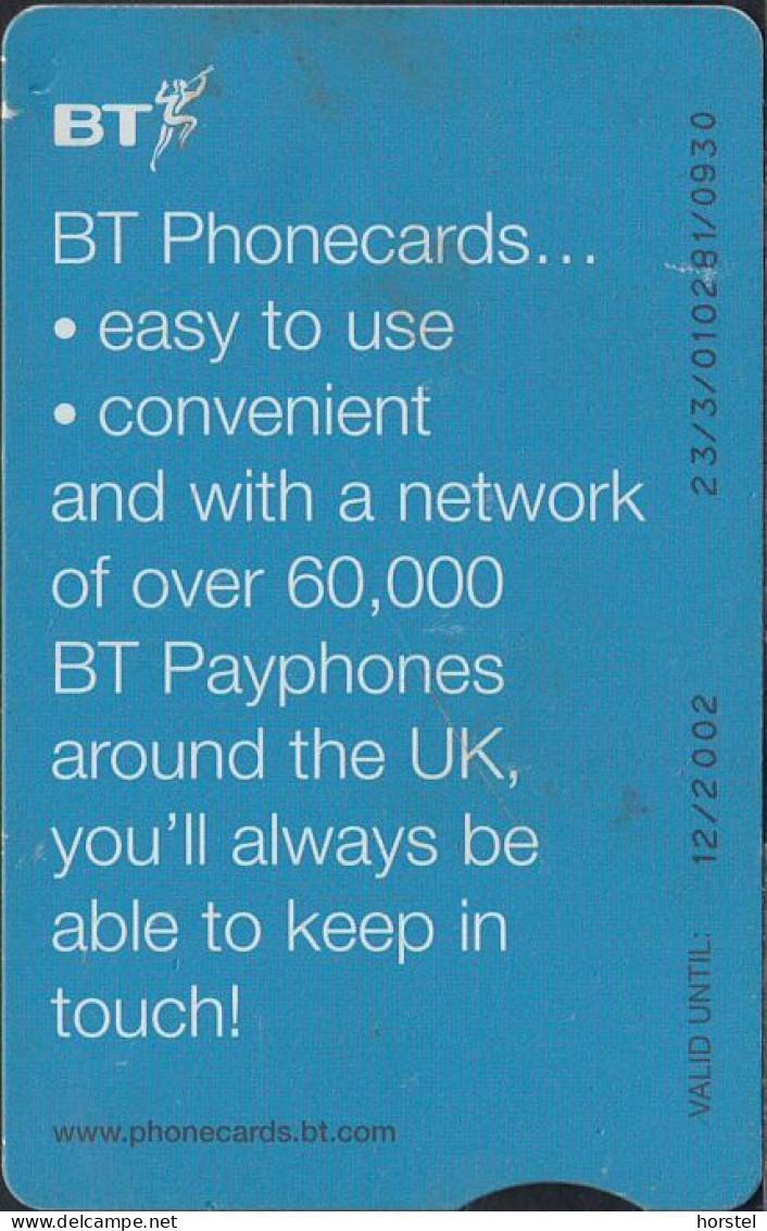 UK - British Telecom Chip PUB120  - £5 Smackers - Kiss - GPT3 - BT Promotionnelles