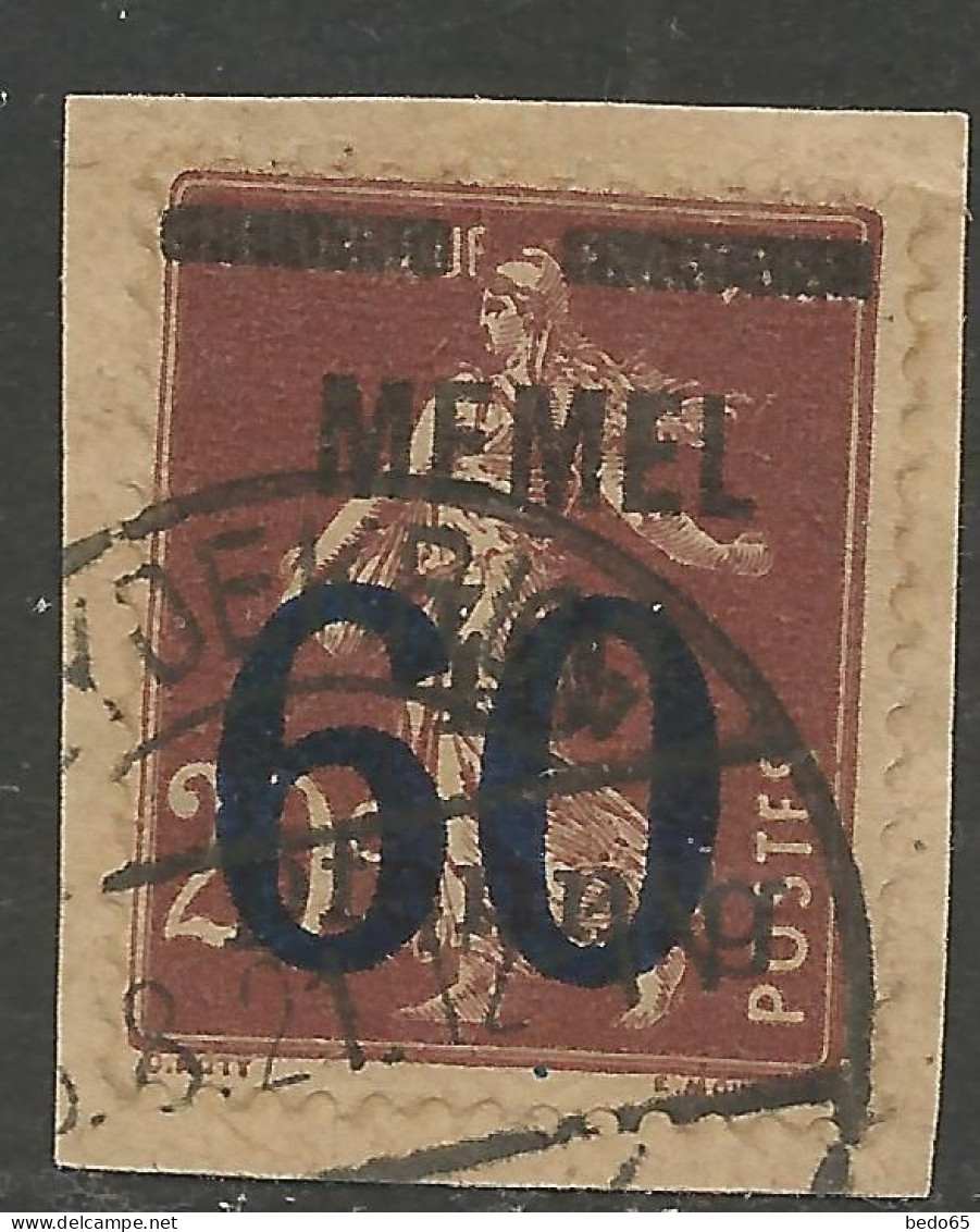 MEMEL N° 41 OBL / Used - Used Stamps