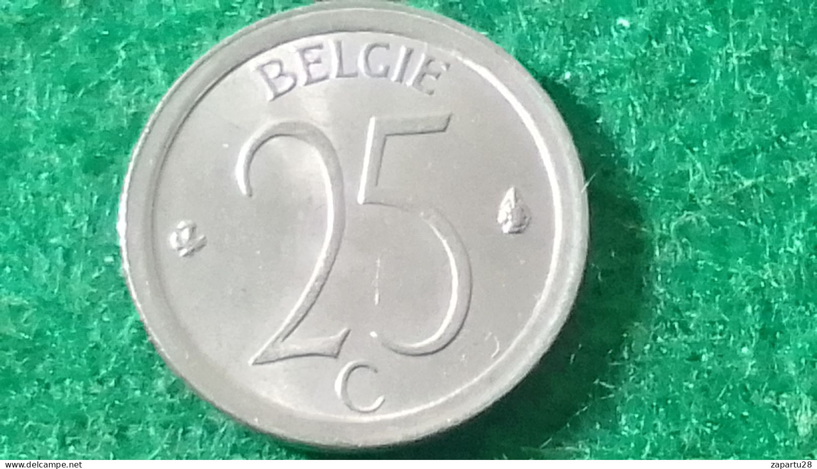 İBELÇİKA --1974   25  CENT - 25 Cents