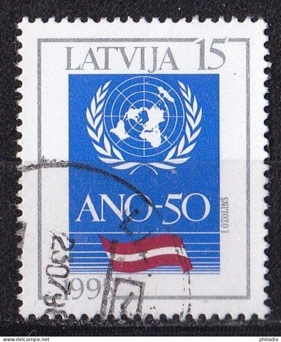 Lettland Marke Von 1995 O/used (A412) - Lettonie