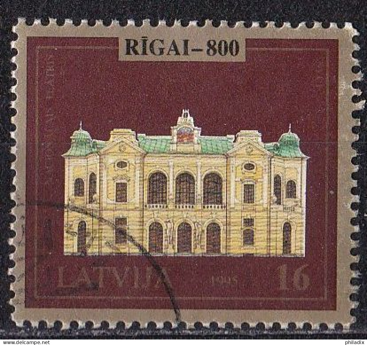 Lettland Marke Von 1995 O/used (A412) - Lettonie