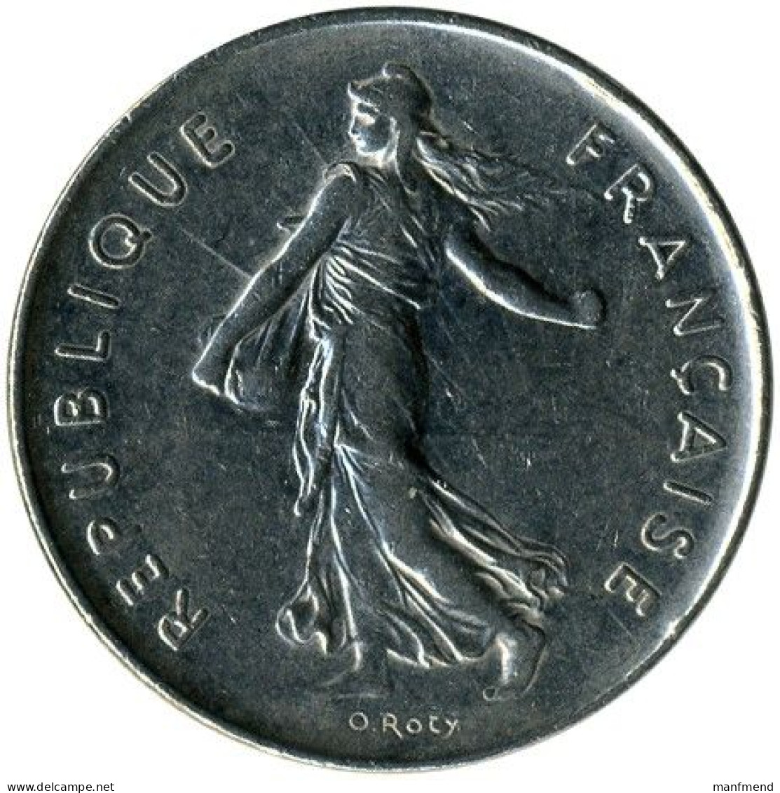 France - 1987 - KM 926a - 5 Francs - XF - 5 Francs
