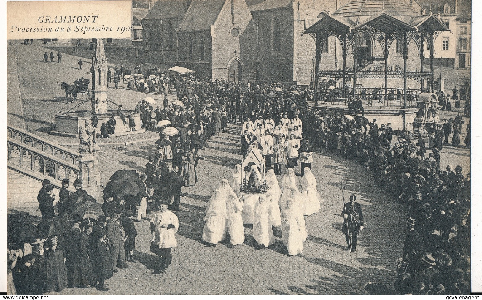 GRAMMONT GERAADSBERGEN   PROCESSION AU 8 SEPTEMBRE      2 SCANS - Geraardsbergen