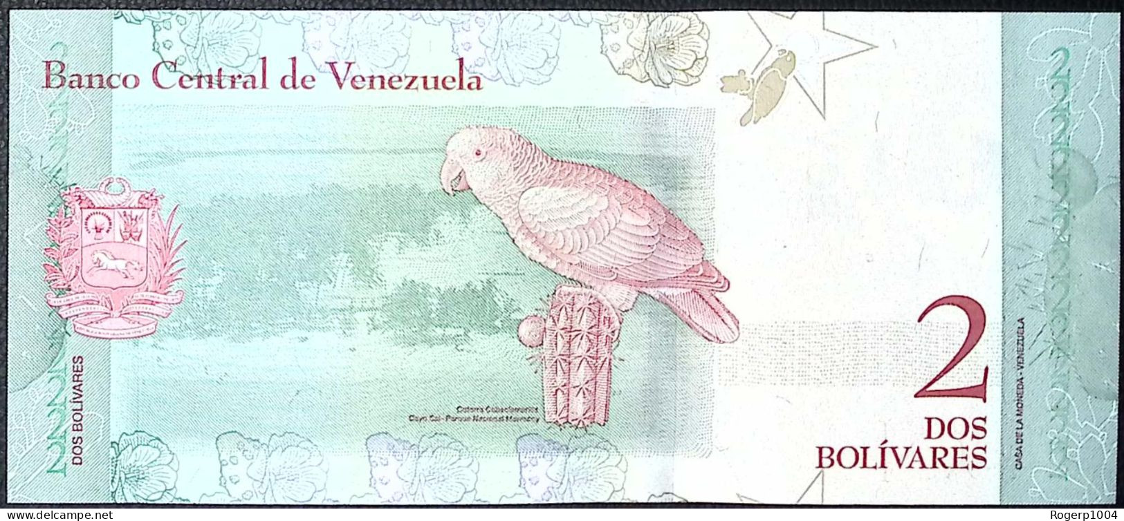 VENEZUELA * 2 Bolivares * Date 15/01/2018 * Etat/Grade NEUF/UNC *  - Venezuela