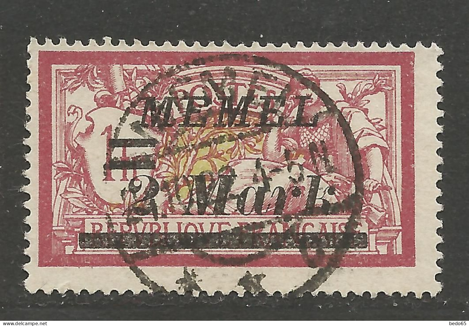 MEMEL N° 60 OBL / Used - Used Stamps