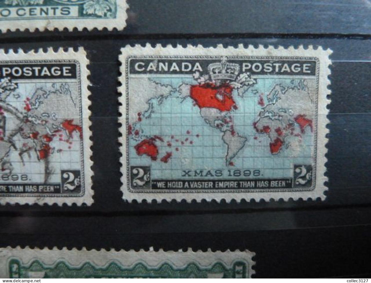 H2 - Canada Petit lot de timbres d'avant 1900 - Les timbres neufs sont à considérer sans gomme - voirs photos détaillées