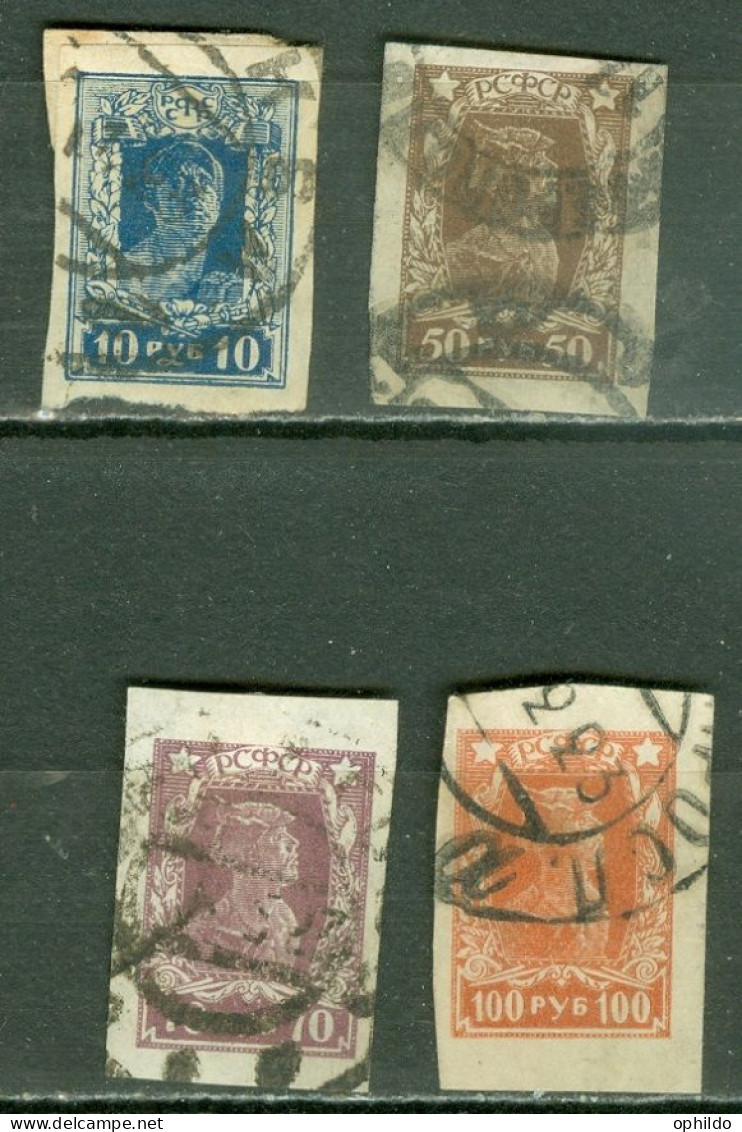 URSS   Michel  208/211  Non Dentelé    Ob    B/TB    - Unused Stamps