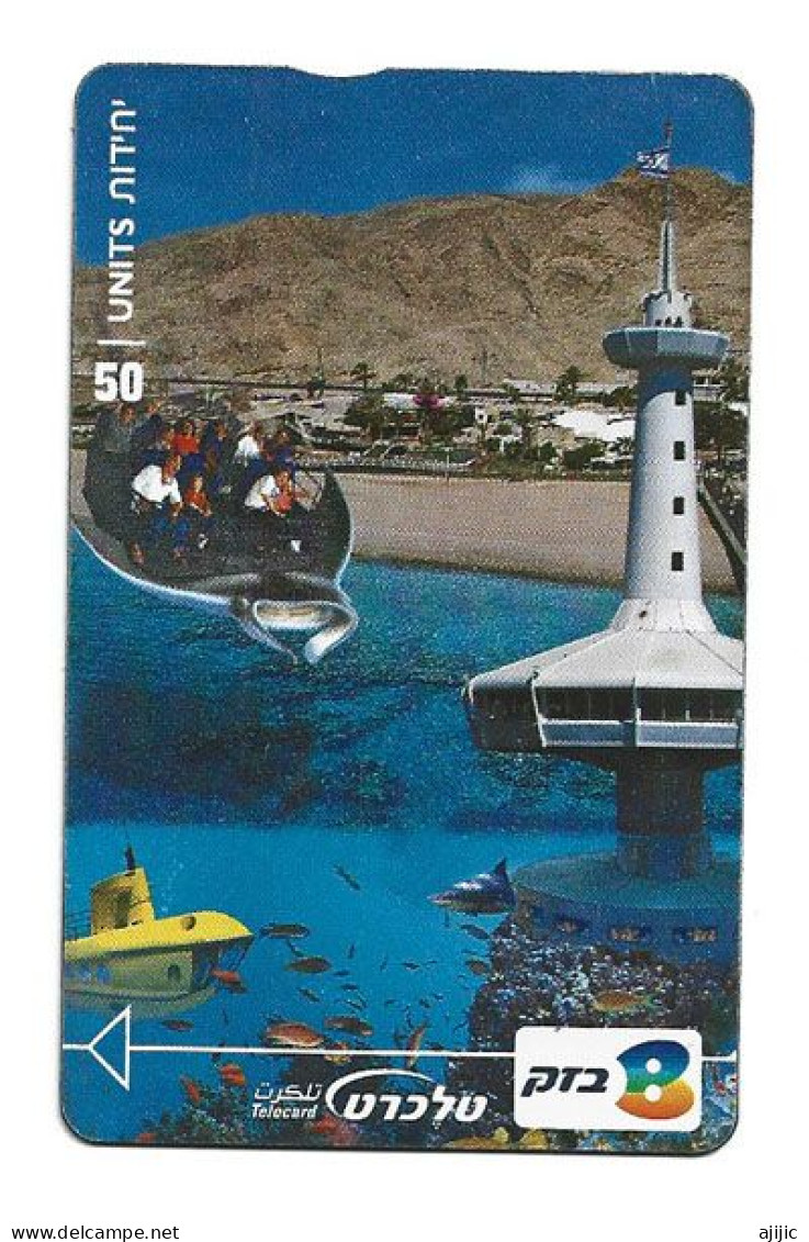 The Underwater Observatory Marine Park. Eilat.  Telef.card - Israël