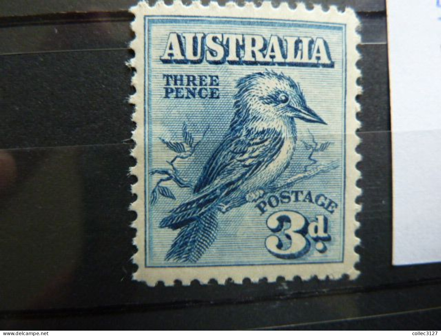 H2 - Australie - Timbre YT 59 3p. Bleu Kookaburra -  MNH - Neufs