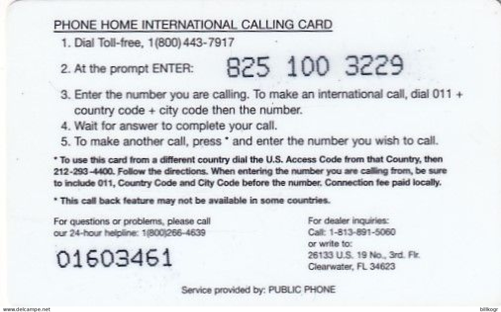 PUERTO RICO - World Map, P.H.I.I. Prepaid Card $25(plastic), Used - Puerto Rico