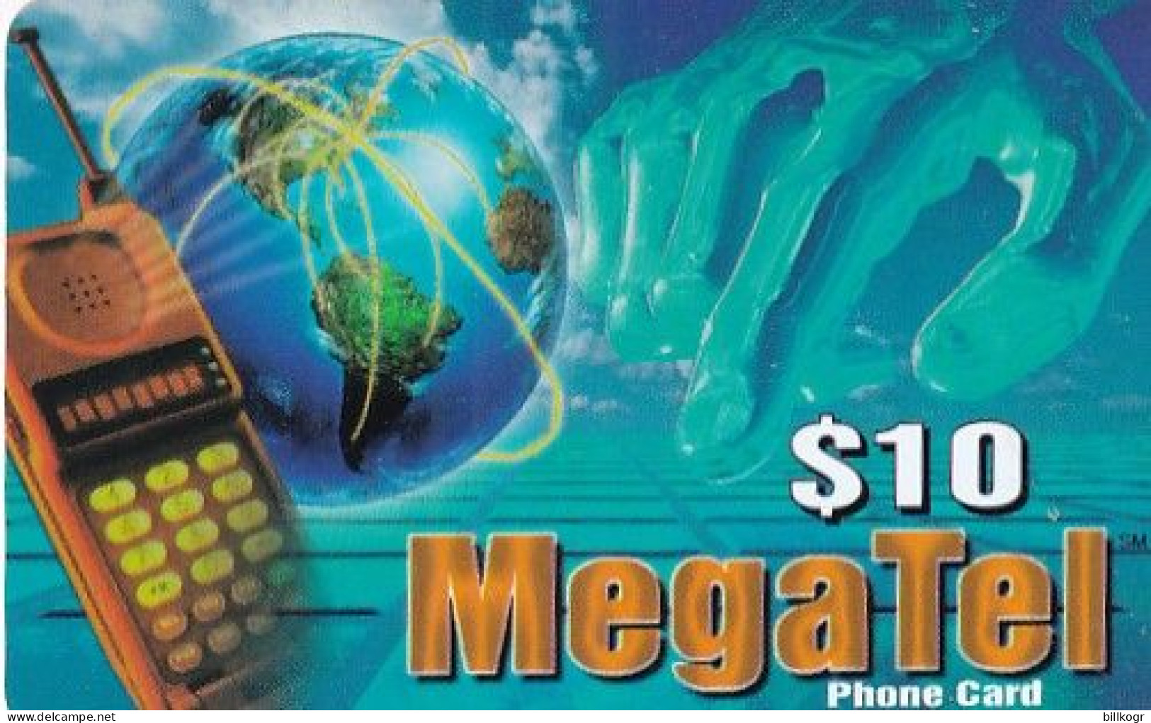 PUERTO RICO - Megatel By IDT Prepaid Card $10(thin), Exp.date 3 Months After First Use, Used - Puerto Rico