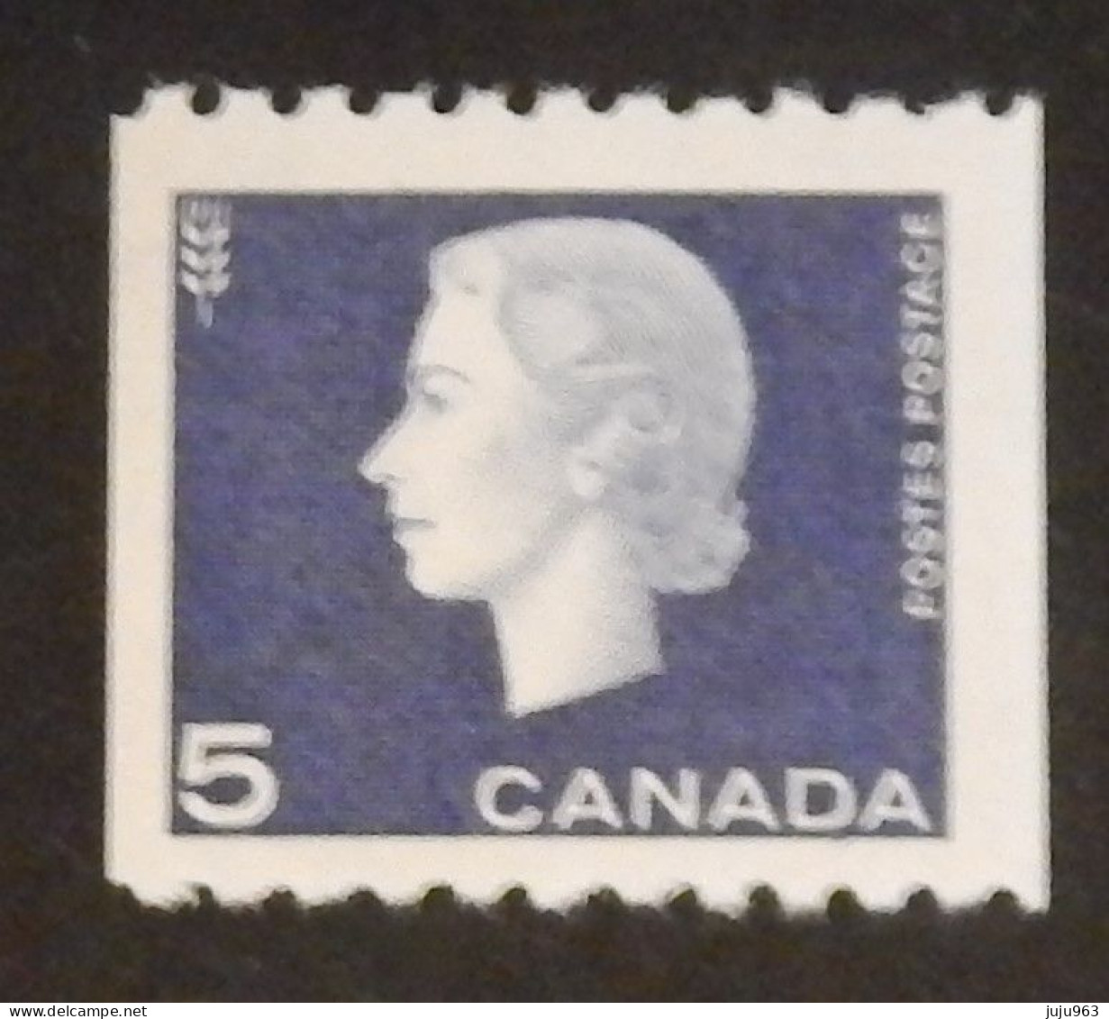 CANADA YT 332a NEUF**MNH " ELISABETH II" ANNÉE 1963 - Unused Stamps