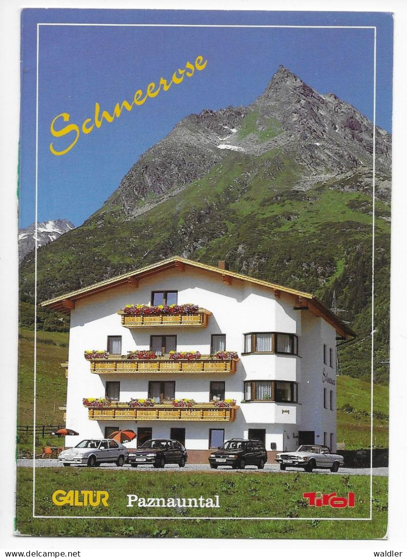 6563  WIRL BEI GALTÜR / TIROL  --  PENSION SCHNEEROSE - Galtür