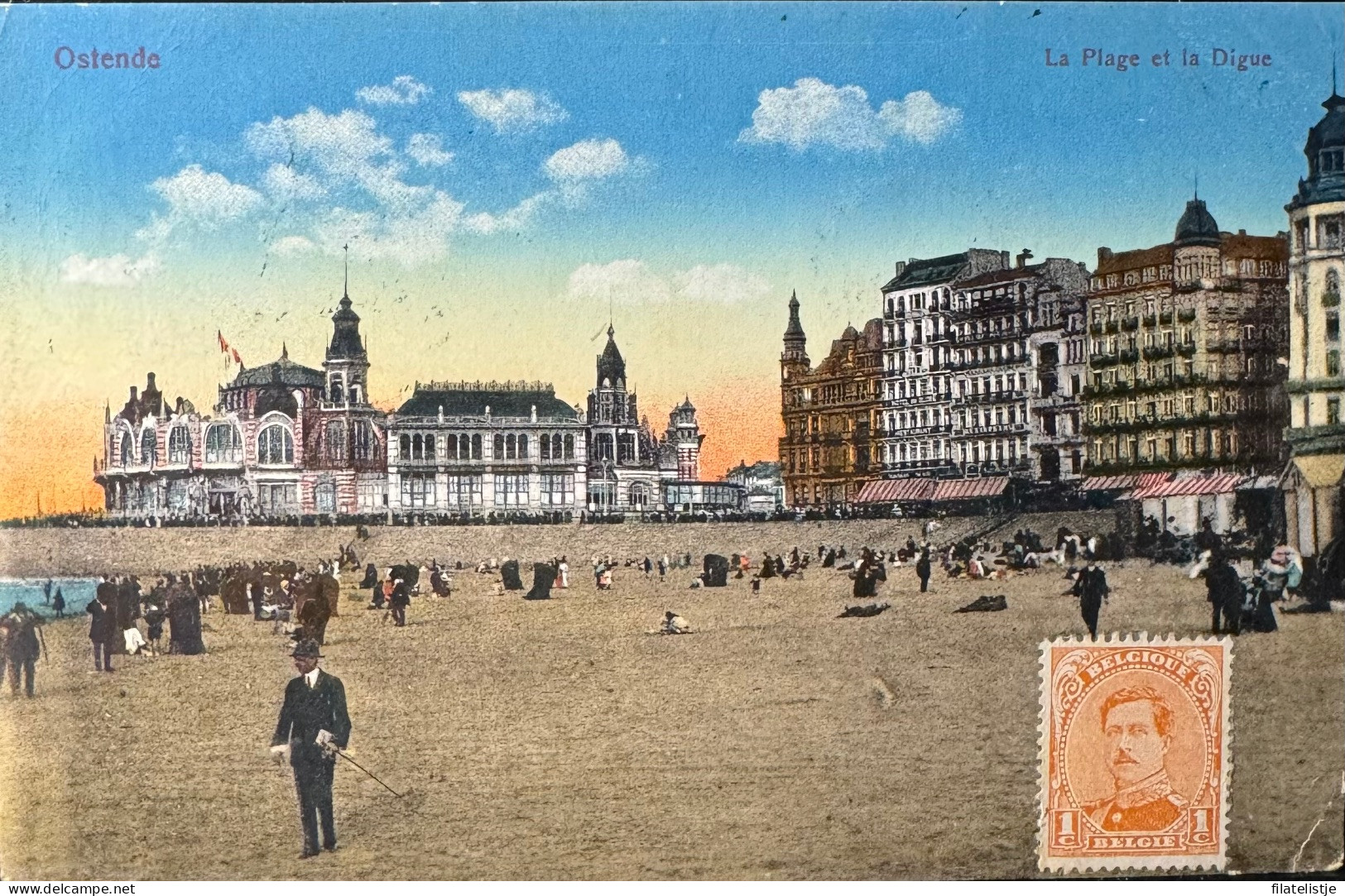 Oostende. La Plage Et La Digue - Oostende