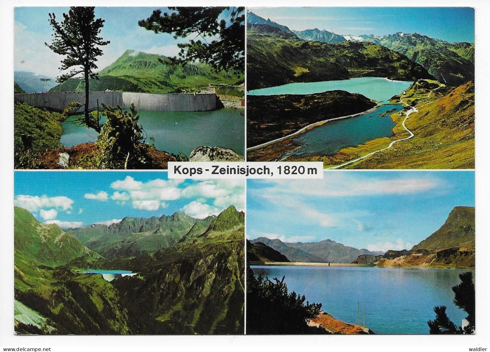 6563  GALTÜR / TIROL  --  KOPS-ZEINISJOCH - Galtür