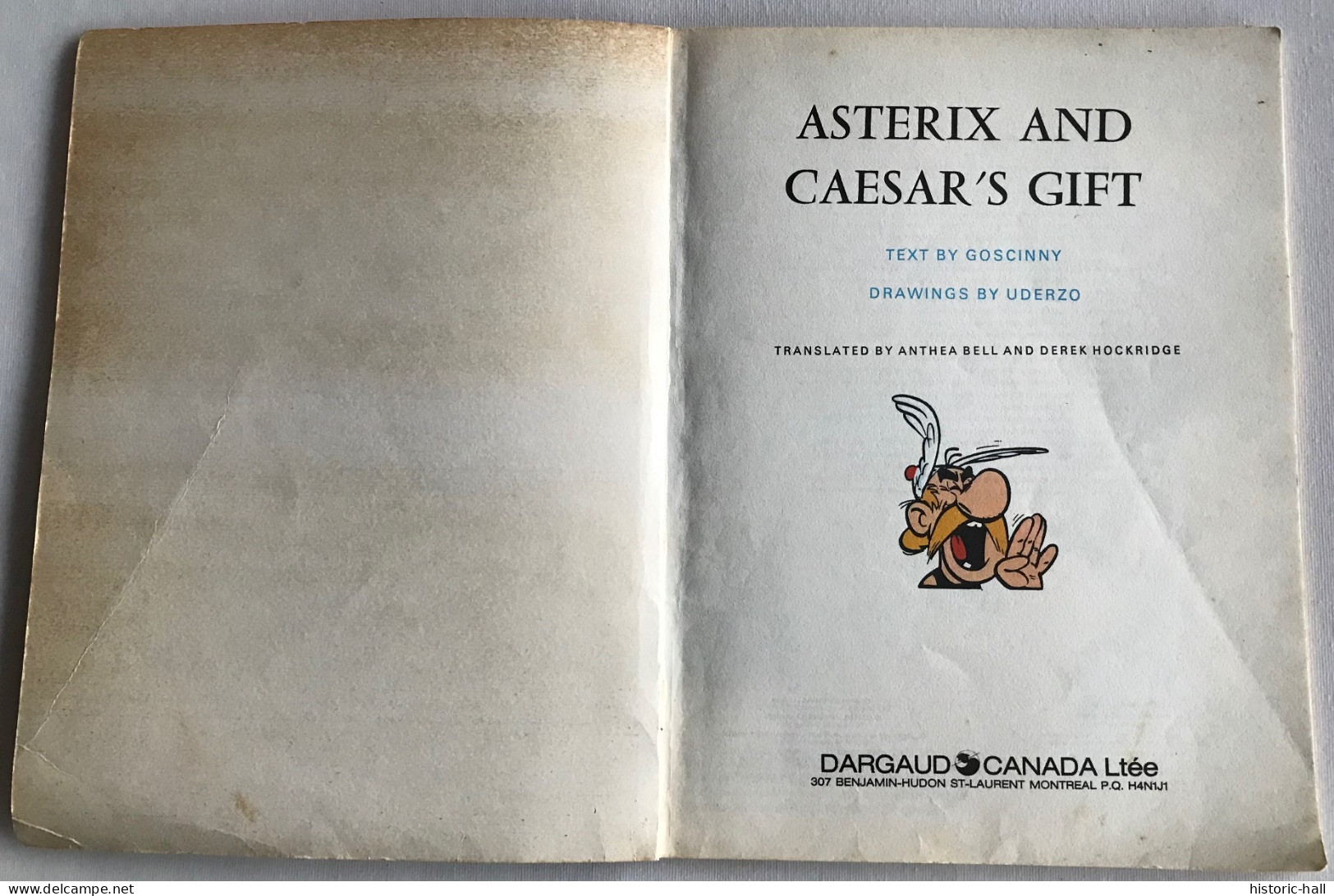 ASTERIX And Caesar’s Gift - 1979 - Canadian Press - Otros Editores