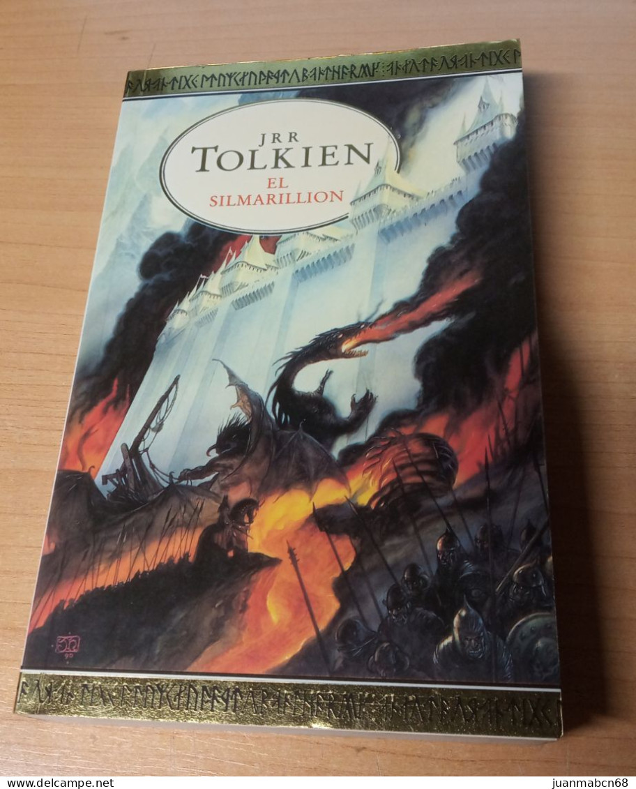 El Silmarillion, De J.R.R. Tolkien - Editorial Minotauro 2001 - Fantasy