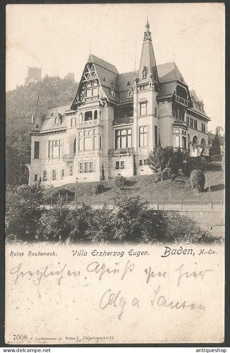 Austria-----Baden Bei Wien-----old Postcard - Baden Bei Wien