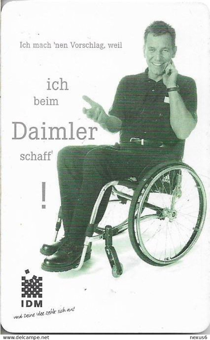 Germany - Daim Ler Benz, IDM - Vorschlagswesen - O 0100 - 02.2000, 12DM, 2.000ex, Used - O-Series: Kundenserie Vom Sammlerservice Ausgeschlossen