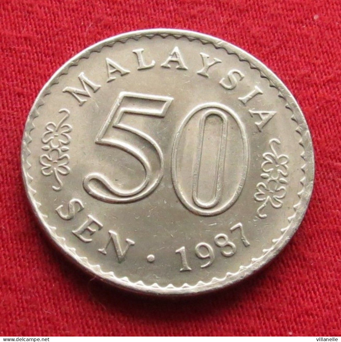 Malaysia 50 Sen 1987 KM# 5.3 *VT Malasia Malaisie Malaysie Maleisie - Maleisië