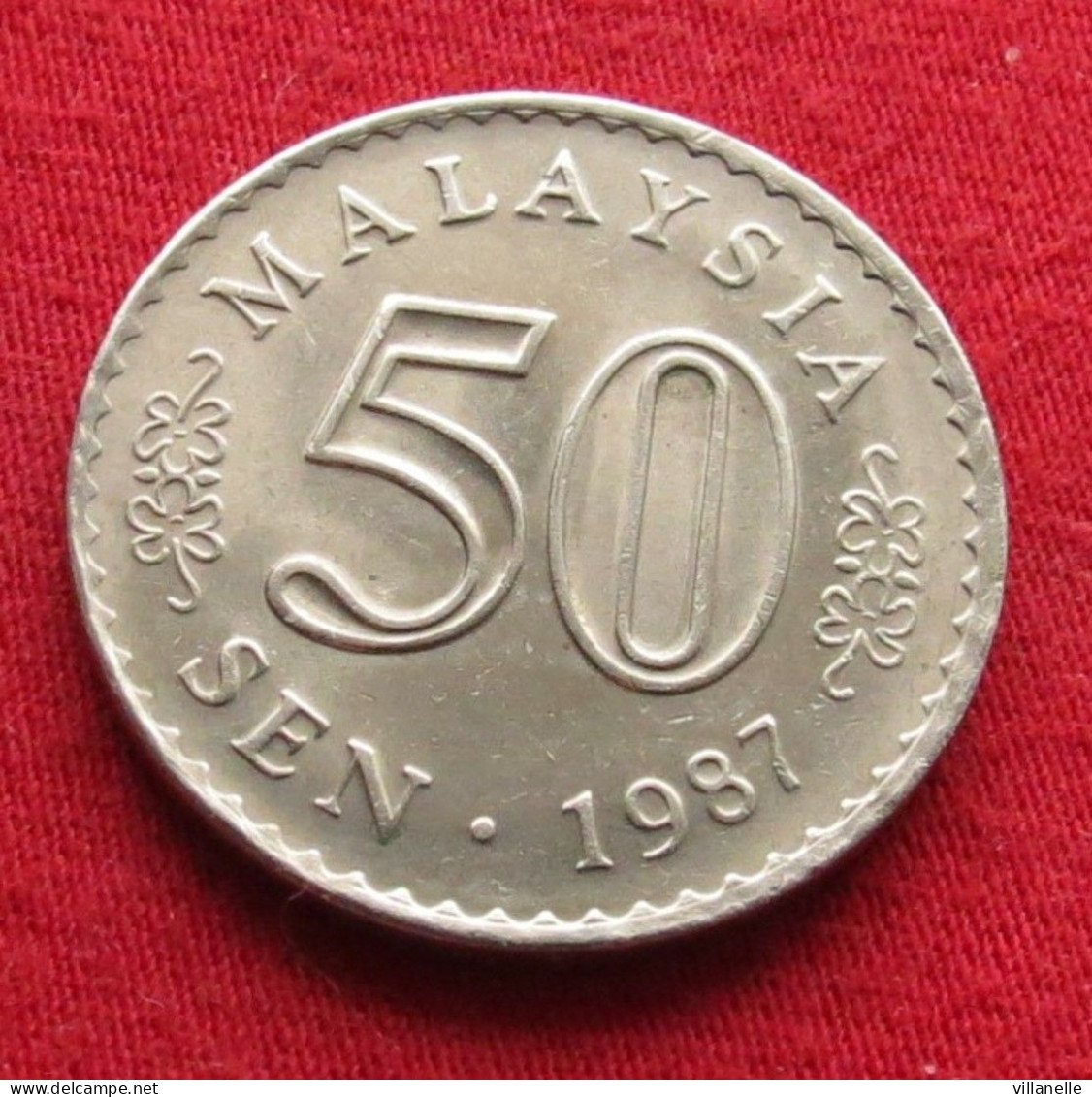 Malaysia 50 Sen 1987 KM# 5.3 *VT Malasia Malaisie Malaysie Maleisie - Malaysie