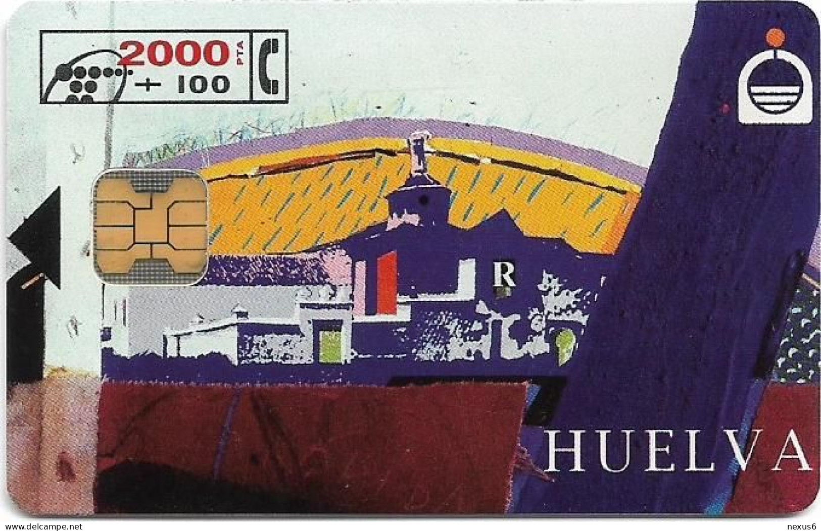 Spain - Telefónica - Provincias Españolas - Huelva - CP-058 - 11.1994, 2.100PTA, 20.000ex, Used - Commemorative Advertisment