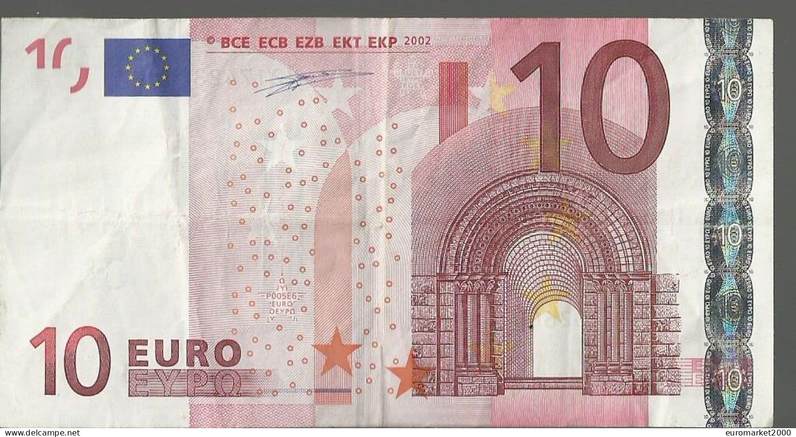 10 EURO ALLEMAGNE - GERMANIA "X" P005 CIRCULE/CIRCULATED DUISENBERG - 10 Euro