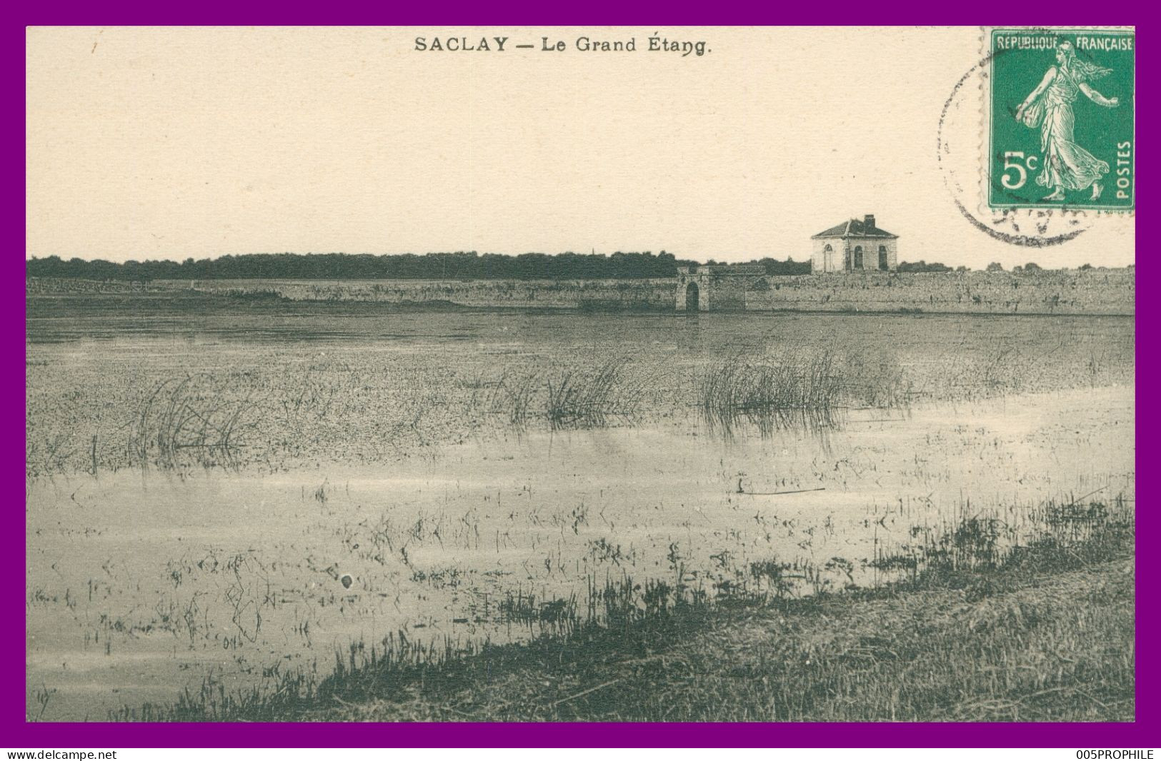 * SACLAY - Grand étang - 1908 - Saclay