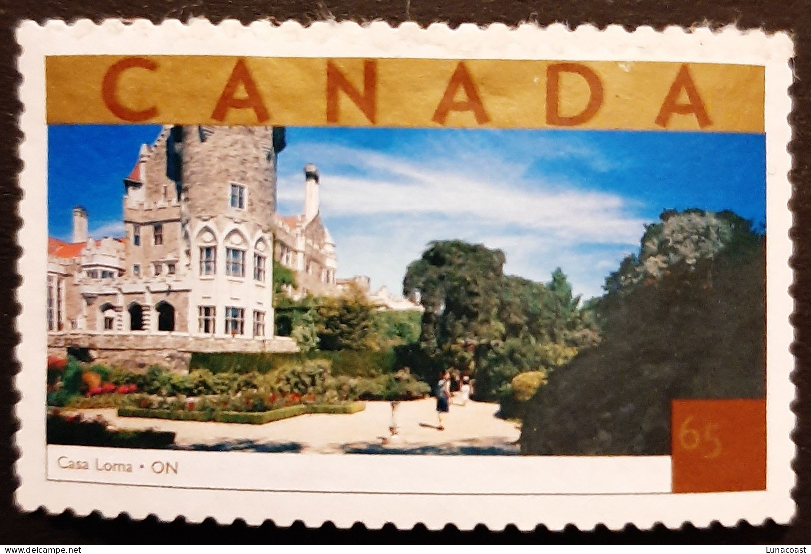 Canada 2003  USED  Sc1989d   65c  Tourist Attractions, Casa Loma - Usati