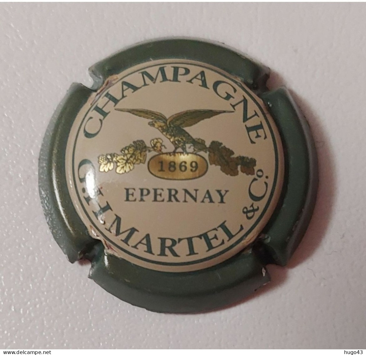 CAPSULE  CHAMPAGNE CH. MARTEL & Cie - Martel GH