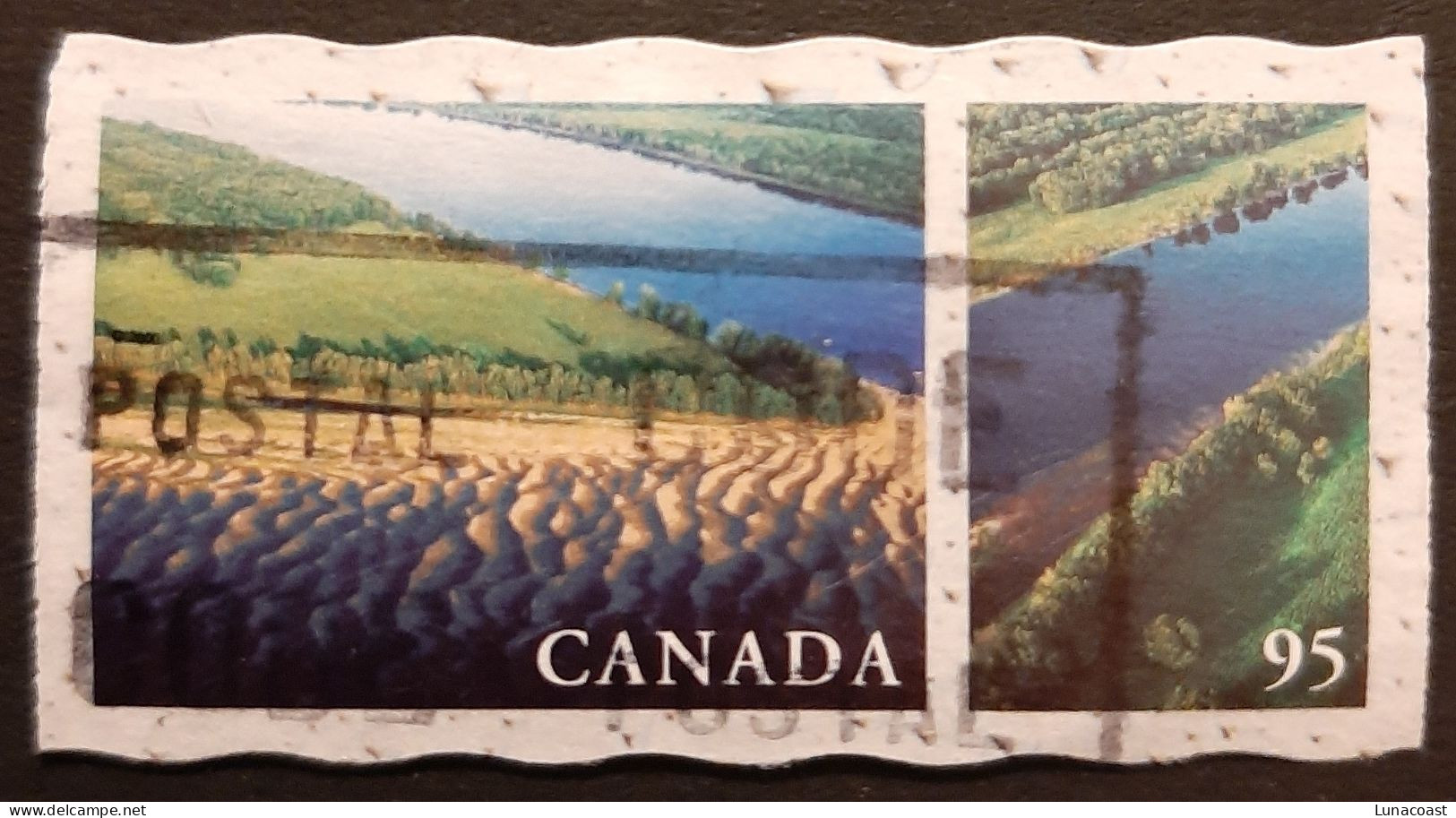 Canada 2003  USED  Sc1855c   95c  Fresh Waters, Saint John River - Oblitérés