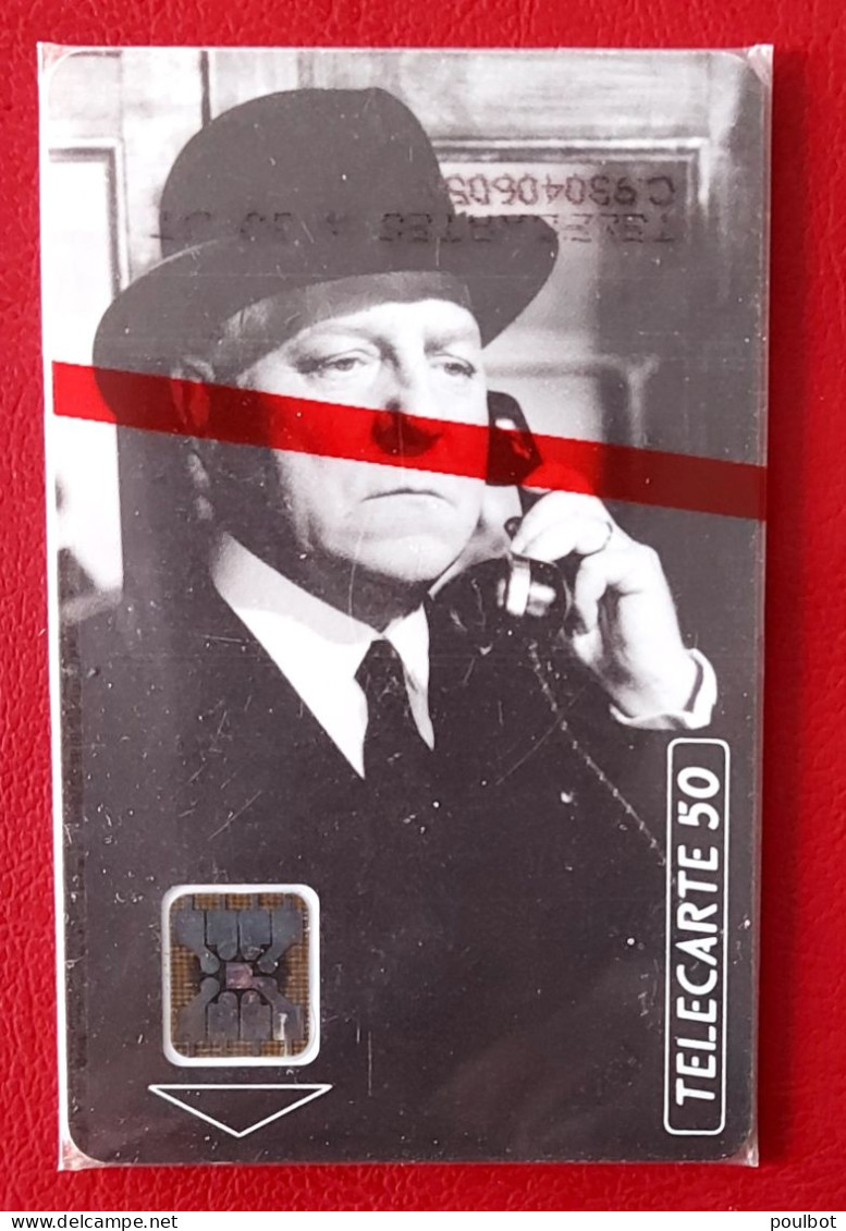 Télécarte NSB F336Ab Jean Gabin ( Verso N° Rouge) - 1993