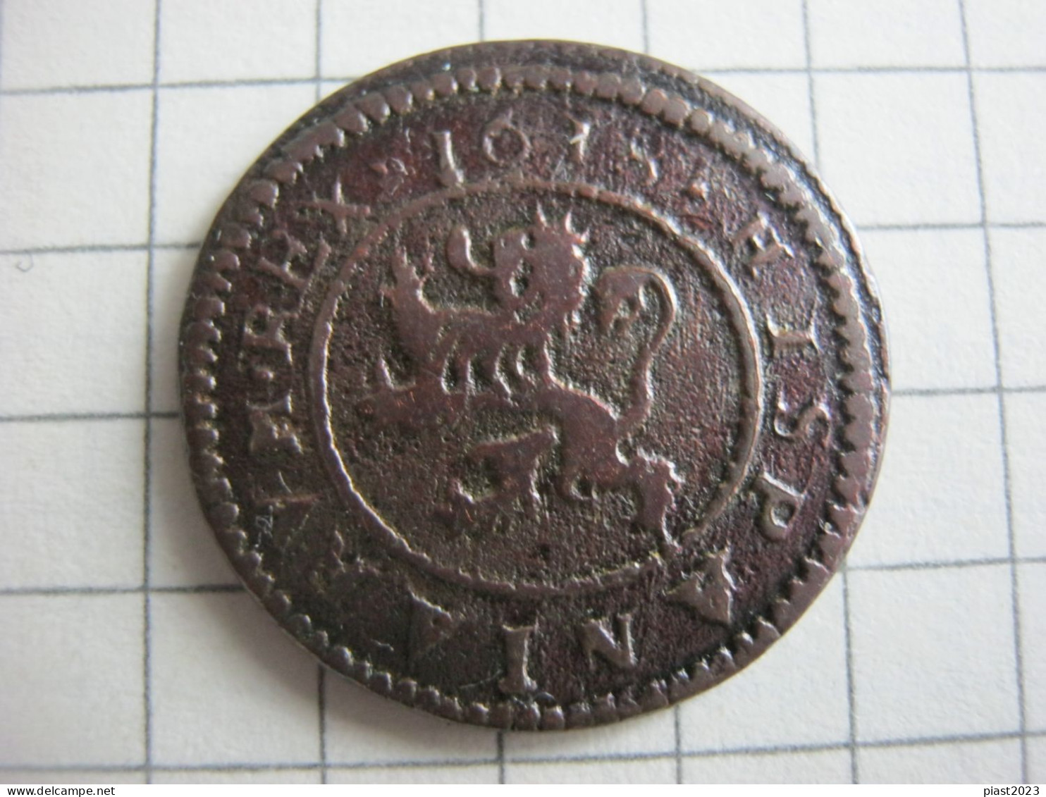 Spain 4 Maravedis 1618 Philip III ( 1598-1621 ) - Eerste Muntslagen