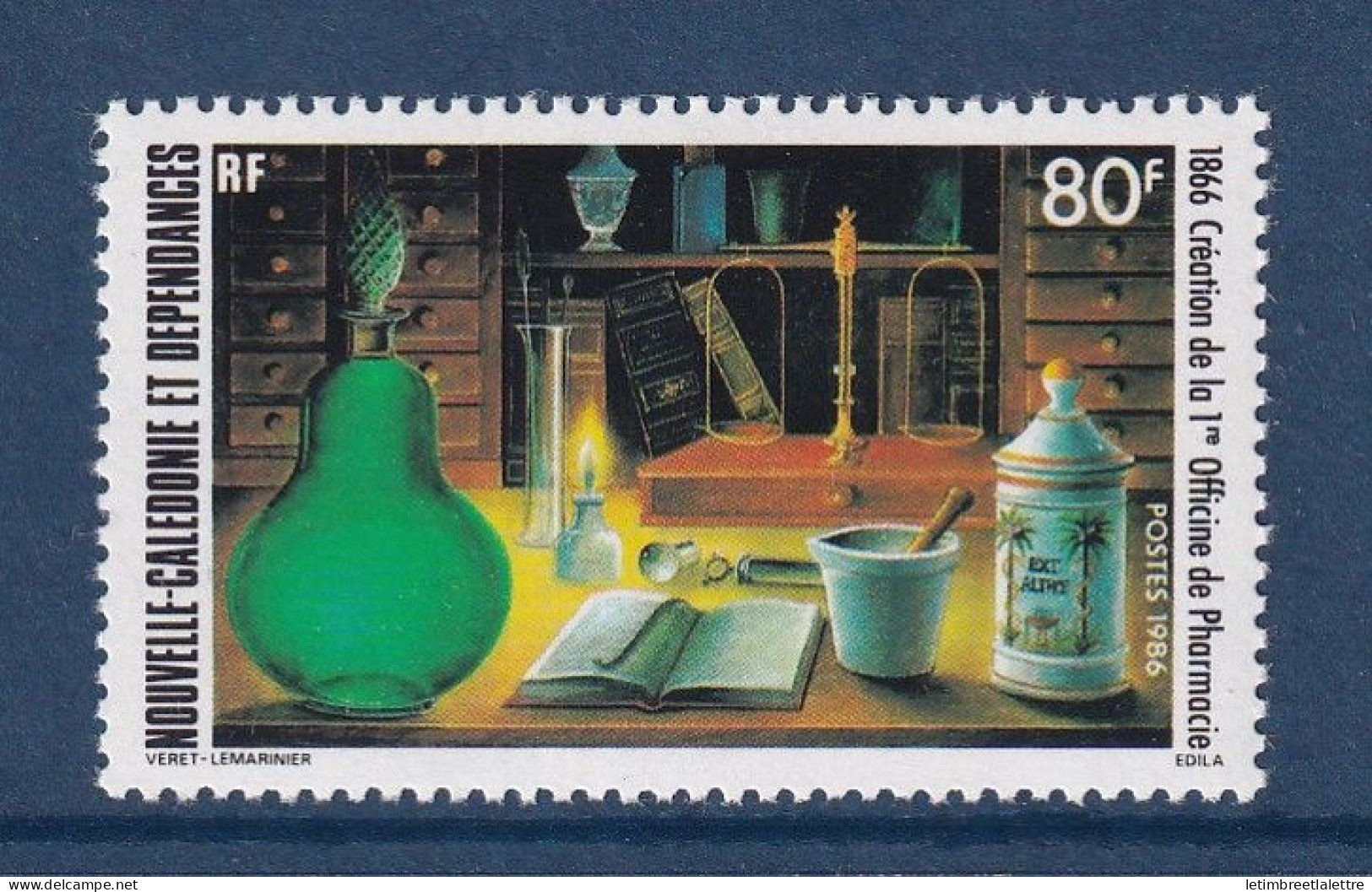 Nouvelle Calédonie - YT N° 519 ** - Neuf Sans Charnière - 1986 - Unused Stamps