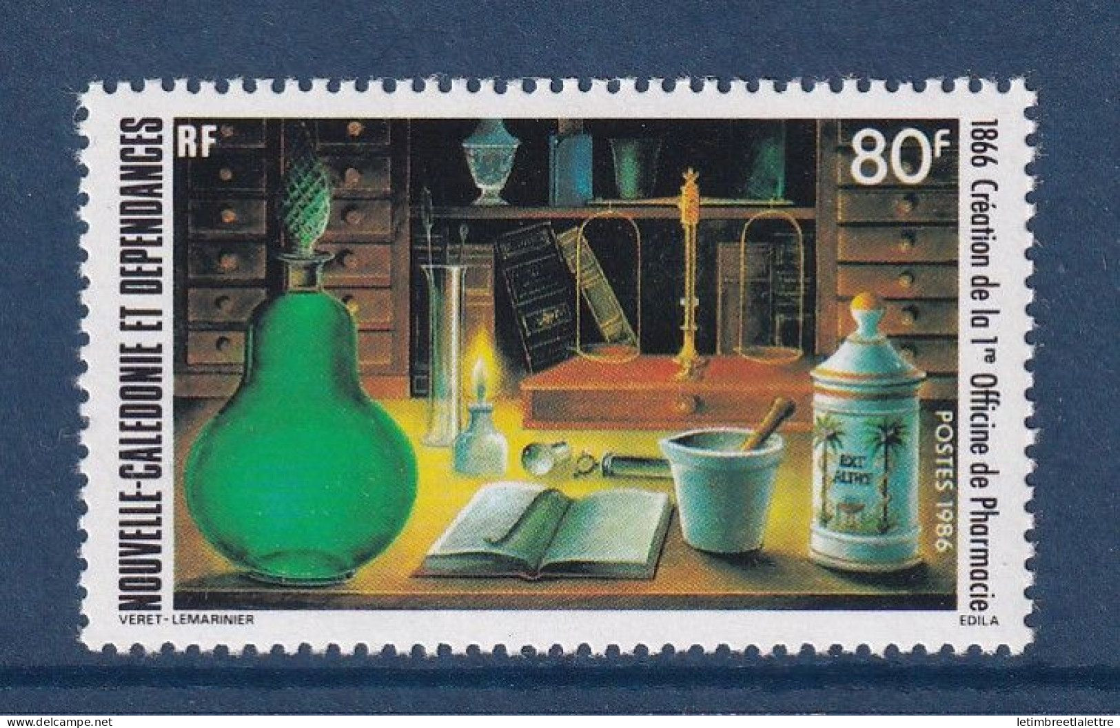 Nouvelle Calédonie - YT N° 519 ** - Neuf Sans Charnière - 1986 - Nuevos